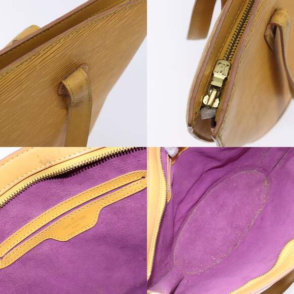 LOUIS VUITTON Epi Saint Jacques Hand Bag Yellow M52279 - Picture 11 of 12